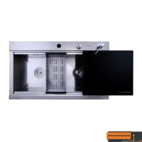 سینک ظرفشویی کلایبرگ مدل LUXURY BLACK – S117
